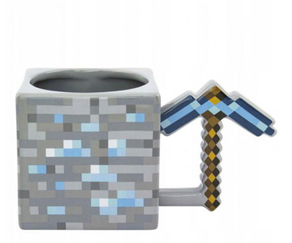 Pozostałe gadżety dla gracza PALADONE Kubek Minecraft kilof 3D
